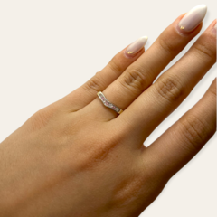 AG 314 Anillos Piedras - Variedad de colores Plata y Oro