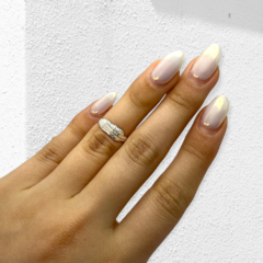 ART 73 Anillo Falange Pluma Plata 925 - comprar online