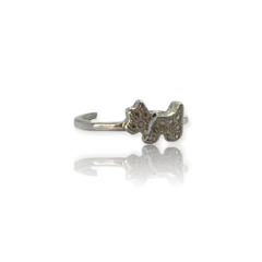 ART 72 Anillo Falange Perrito Plata 925