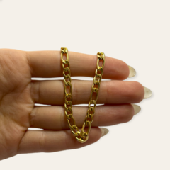 8208 GR Pulsera Eslabones Acero Quirúrgico Dorado en internet