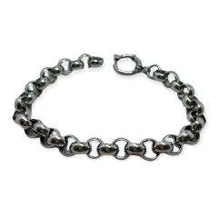 8298-9 Pulsera Rolo con Cierre Marinero Acero Quirúrgico - comprar online