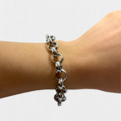 8298-12 Pulsera Rolo (12 mm) con Cierre Marinero Acero Quirúrgico en internet