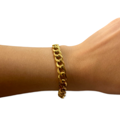 8390 DO Pulsera Eslabones Acero Quirúrgico Dorado - comprar online
