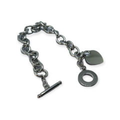8405 Pulsera con Dije Corazon Acero Quirúrgico - comprar online