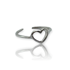 ART 77 Anillo Falange Corazon Plata 925