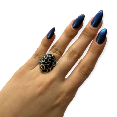 0025 Anillo de Diseño Acero Quirúrgico - comprar online