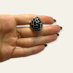 0025 Anillo de Diseño Acero Quirúrgico