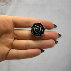 0065 Anillo Rosa Acero Quirurjico