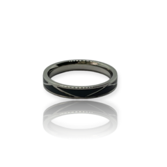 0064 Anillo de Diseño Finito Acero Quirúrgico