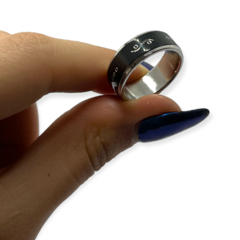 0049 Anillo Masculino Acero Quirúrgico