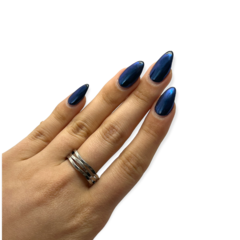 0207 Anillo Masculino Entrelazado Acero Quirúrgico - comprar online