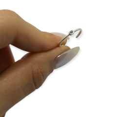Imagen de ART 71 Anillo Medida Falange con piedras Plata 925