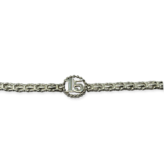 VI-PU 21 Pulsera 15 Años Plata 925 (18 cm) en internet