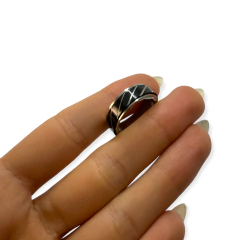 0214 Anillo Giratorio Masculino Acero Quirúrgico - comprar online