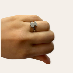 10061 Anillo Oso Acero Quirúrgico - comprar online