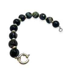 TRI 1 Pulsera Piedras con Cierre Marinero Plata 925 (14 mm) en internet