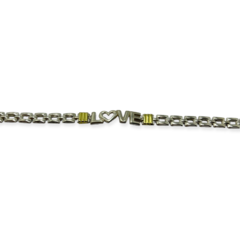 VI-PU 2 Pulsera "Love" Plata y Oro en internet