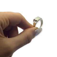 ART 39 Anillo Sello Plata 925