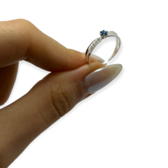 ART 50 Anillo Piedras - Variedad de Colors Plata 925 - tienda online