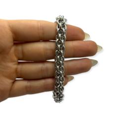 8458 Pulsera Argollas Acero Quirúrgico - comprar online