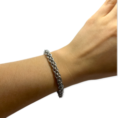 8458 CH Pulsera Argollas Acero Quirúrgico en internet