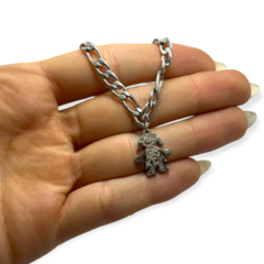 8466 Pulsera con Dije NENA Acero Quirúrgico - comprar online