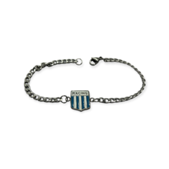 8479 - SL,BO,RA,IN Pulsera Escudos de Futbol Acero Quirúrgico en internet