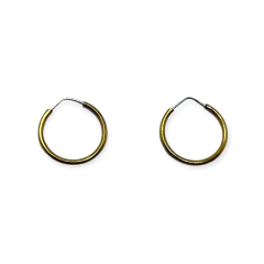 SE 3 Argollas Rose Duble (15 mm) en internet