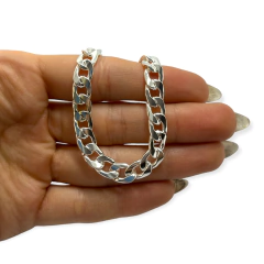 8714-PLUS Pulsera Eslabones Acero Blanco en internet