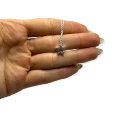 4239-5 Conjunto Cadena y Dije Estrella Acero Blanco en internet
