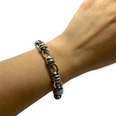 8495 Pulsera Eslabones Acero Quirúrgico