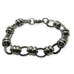 8495 Pulsera Eslabones Acero Quirúrgico en internet