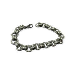 8581 Pulsera Eslabones (12 mm) Acero Quirúrgico