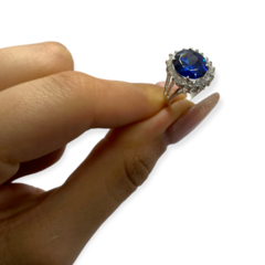ART 54 Anillo Piedras - Variedad de Colores Plata 925