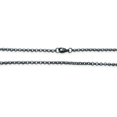 4129-45-50 Cadena Mini Rolo (3 mm) Acero Quirúrgico