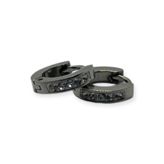 3520 Aros Cubanos con Cubics Acero Quirúrgico - comprar online