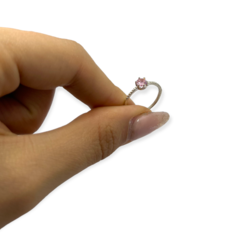 ART 55 Anillo Piedra - Variedad de colores Plata 925 - comprar online