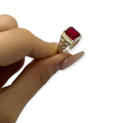LARA 5 Anillo Masculino - Variedad de colores Plata y Oro en internet