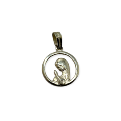 NARA 7 Dije Virgen Niña Plata 925