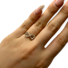 NARA 1 Anillo Infinito Plata 925 - comprar online