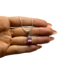 LARA 10 Dije Piedra - Variedad de colores Plata 925 en internet