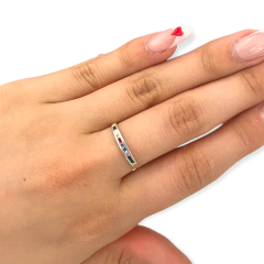 Art 9 Anillos Piedras - Variedad de Colores Plata 925 y Oro - tienda online