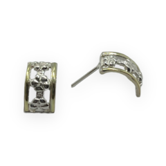 ART 14-10 Aros Pasantes Plata y Oro