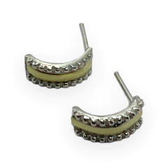ART 14-12 Aros Pasantes Plata y Oro