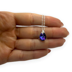 SWA-4 Dije Forma de Gota - Variedad de Colores Plata Italiana (SIN CADENA) - Stal Joyas