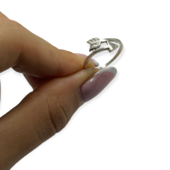 LARA 15 Anillo Flecha Plata 925