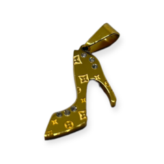5310 Dije Zapato de Tacon Acero Quirúrgico Dorado