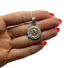 LARA 21 Dije - Variedad de Formas (20 mm) Plata y Oro en internet