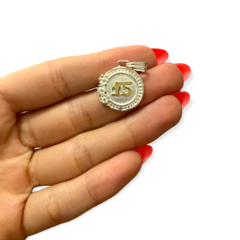 LARA 21 Dije - Variedad de Formas (20 mm) Plata y Oro - Stal Joyas