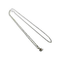 1.4 gr Cadena Finita (50 cm) Plata Italiana - comprar online